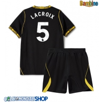 Maglie da calcio Chelsea Maxence Lacroix #5 Seconda Maglia Bambino 2026-27 Manica Corta + Pantaloni corti)